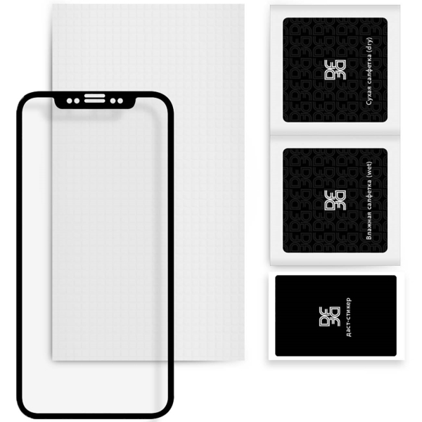 Изображение товара Защитное стекло для смартфона DF для Xiaomi 12/12X xiColor-95