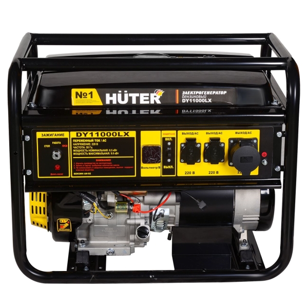 Изображение товара Генератор бензиновый Huter DY11000LX