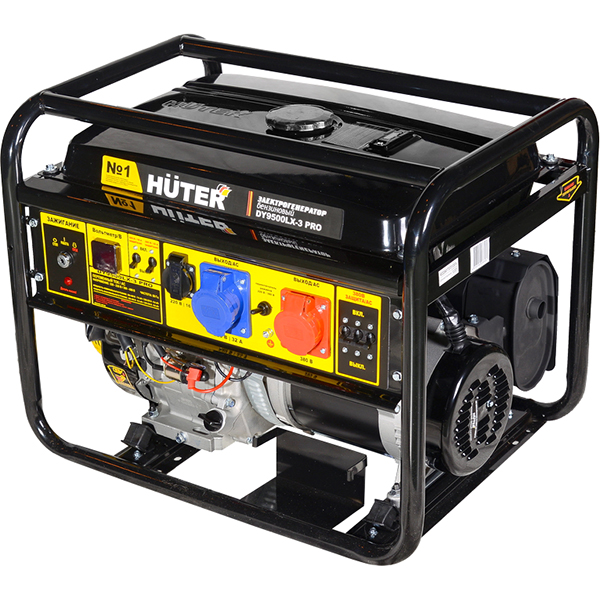 Изображение товара Электростанция бензиновая Huter DY9500LX-3 PRO