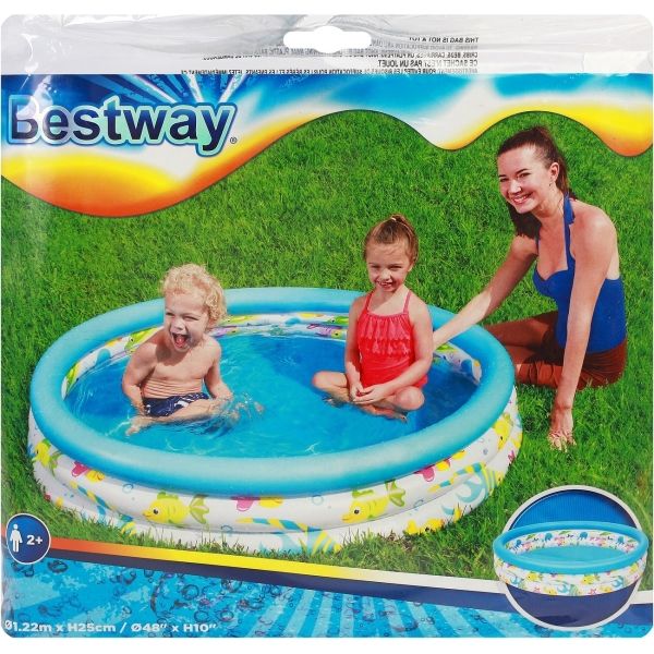 Изображение товара Бассейн надувной Bestway Океан, 122 х 25 см, от 2 лет, 51009