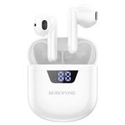 Изображение товара Наушники True Wireless Borofone с микрофоном BW05 Pure, белые