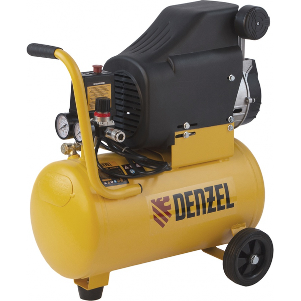 Изображение товара Компрессор воздушный Denzel DLC1300/24, 206 л/мин (58171)