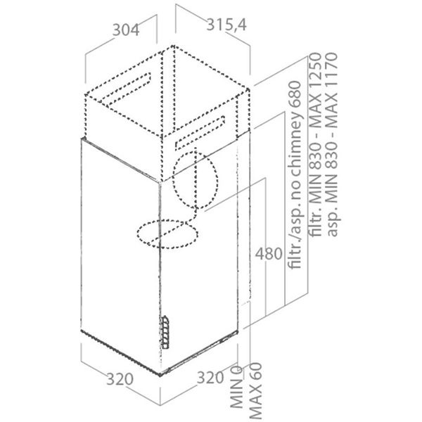 Изображение товара Вытяжка Elica HAIKU BL/A/32