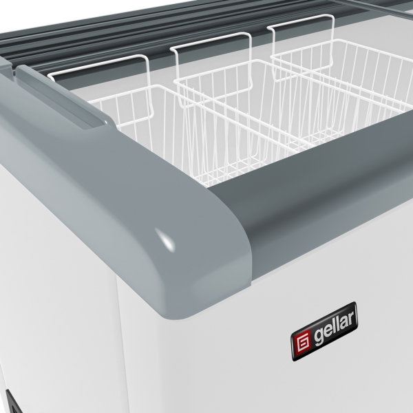 Изображение товара Морозильный ларь Gellar FG 350 C серый