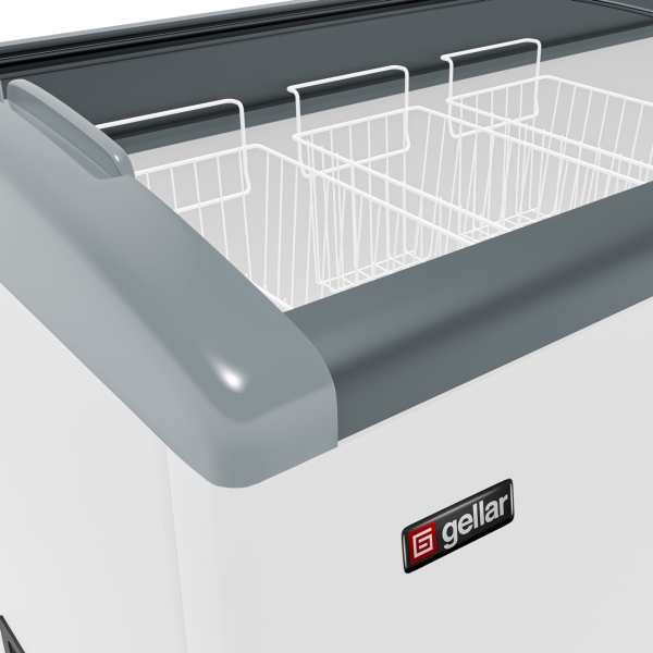 Изображение товара Морозильный ларь Gellar FG 675 E красный