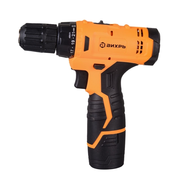 Изображение товара Шуруповерт аккумуляторный Вихрь ДА-12Л-2 (72/14/14)