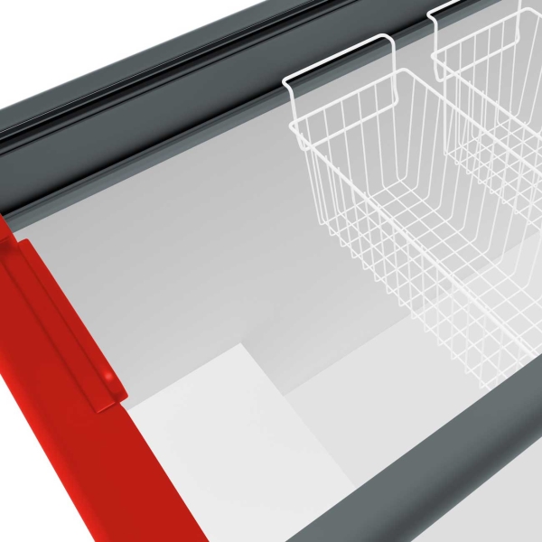 Изображение товара Морозильный ларь Frostor FG 500 E красный