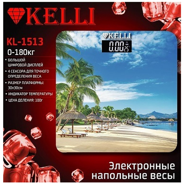 Изображение товара Весы напольные Kelli KL-1513