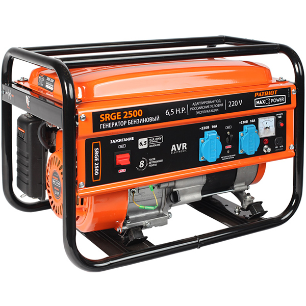 Изображение товара Электростанция бензиновая Patriot SRGE 2500 (474103130) Изображение товара Электростанция бензиновая Patriot SRGE 2500 (474103130)