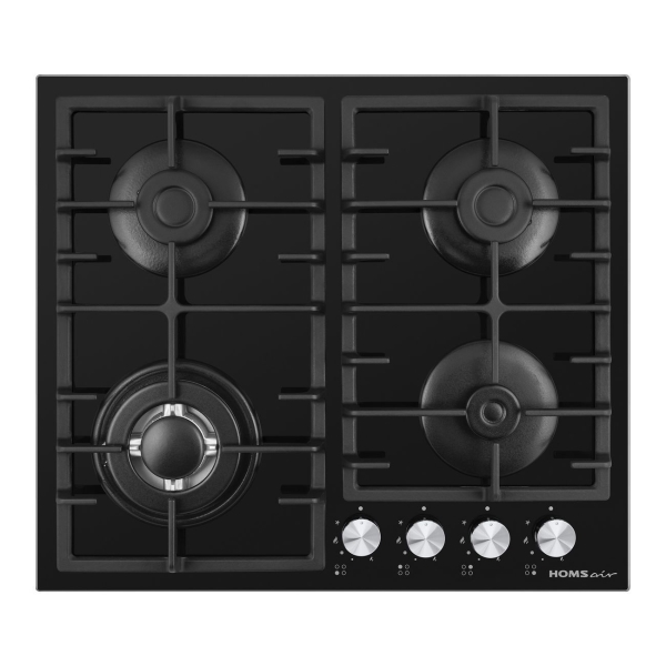 Изображение товара Встраиваемая газовая панель независимая HOMSAir HGG646BK