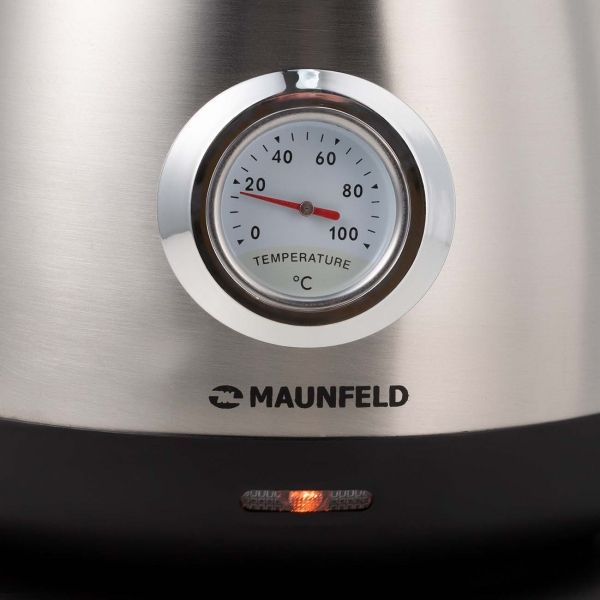 Изображение товара Электрочайник Maunfeld MGK-625S нержавеющая сталь/ черный