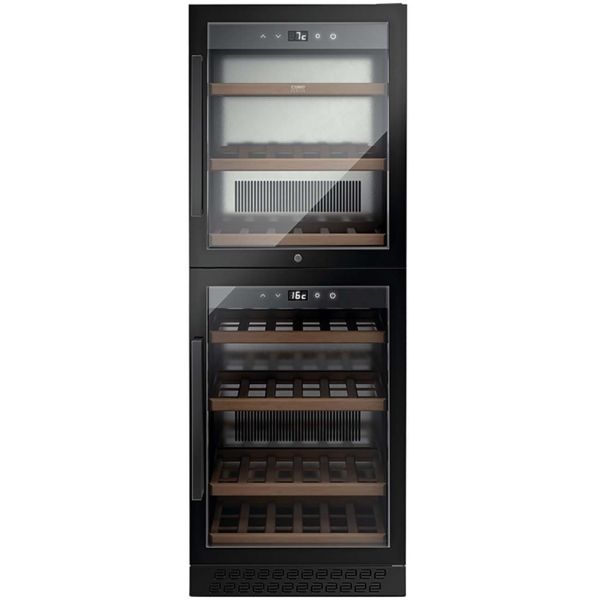 Винный шкаф от 140 см Caso WineChef Pro 126-2D black