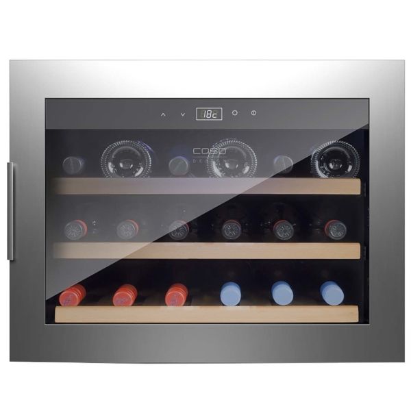 Изображение товара Винный шкаф Caso 629 WineSafe 18 EB Inox