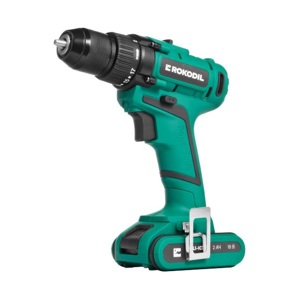 Изображение товара Аккумуляторная дрель-шуруповерт Rokodil Twist 2 Pro 1045101