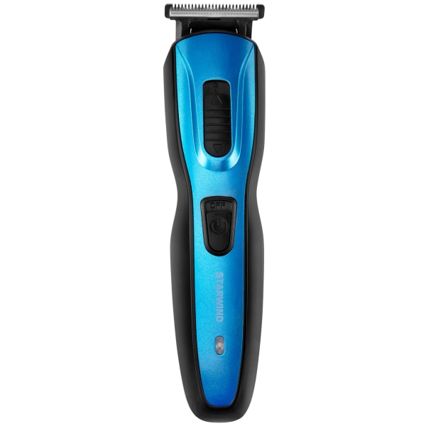 Изображение товара Машинка для стрижки волос Starwind SHC 4379 сине-черная