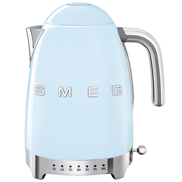 Изображение товара Электрочайник Smeg KLF04PBEU голубой