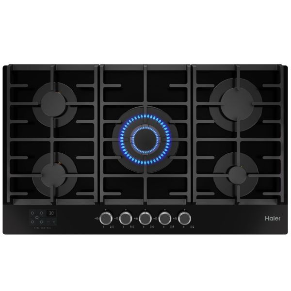 Изображение товара Встраиваемая газовая панель независимая Haier HHX-G95CWSB