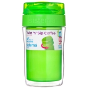Изображение товара Термокружка Sistema To-Go Twist 'n' Sip Coffee 315мл Green (21477)