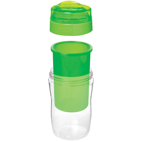 Изображение товара Термокружка Sistema To-Go Twist 'n' Sip Coffee 315мл Green (21477)