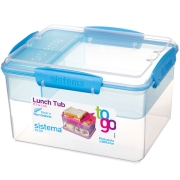 Изображение товара Контейнер для продуктов Sistema To-Go Lunch Tub 2.3л Blue (21665)