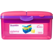 Изображение товара Контейнер для продуктов Sistema Lunch Quaddie 1.5л Red (3970С6)