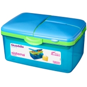Изображение товара Контейнер для продуктов Sistema Lunch Quaddie 1.5л Blue (3970С6)