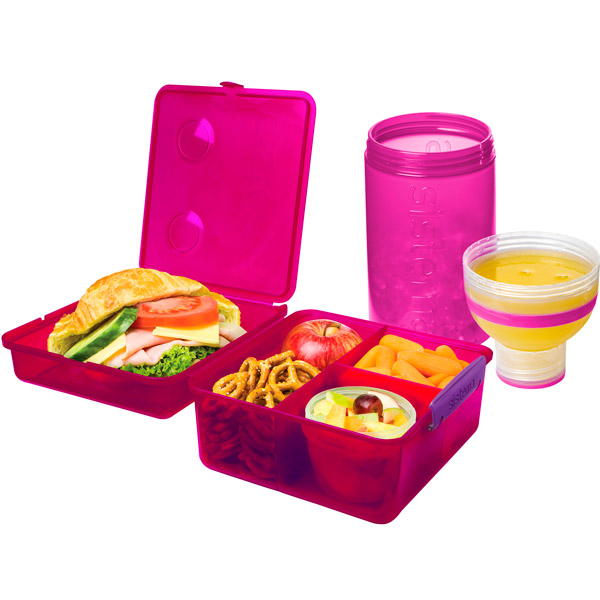 Изображение товара Набор для ланча Sistema Lunch Pack 2л Red (41580)