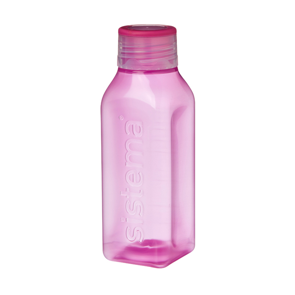 Изображение товара Бутылка для воды Sistema Hydrate Square Bottle 475мл Red (870)