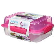 Изображение товара Контейнер для продуктов Sistema 21710 TO GO трансформер 1,8л красный