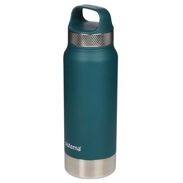 Изображение товара Бутылка для воды Sistema 560 стальная 650мл зеленый