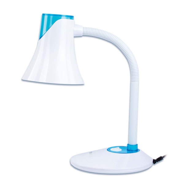 Изображение товара Светильник настольный Sonnen OU-607 Е27 White/Blue (236681)