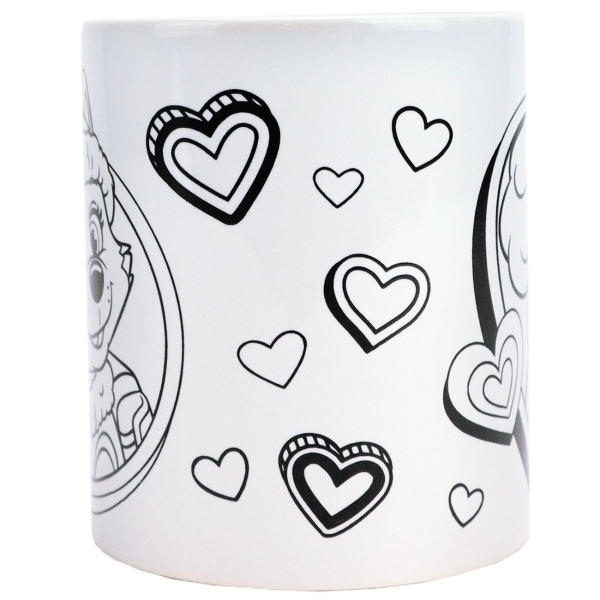 Изображение товара Кружка раскраска ND Play Щенячий патруль 325 мл с красками и кист.(301769)