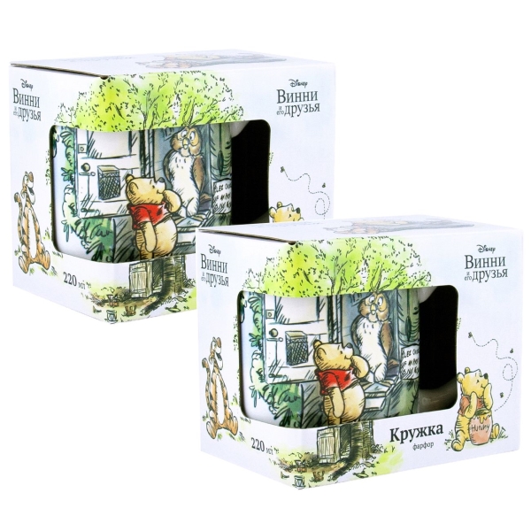 Изображение товара Набор кружек ND Play Винни Пух 220мл 2шт. (305296)