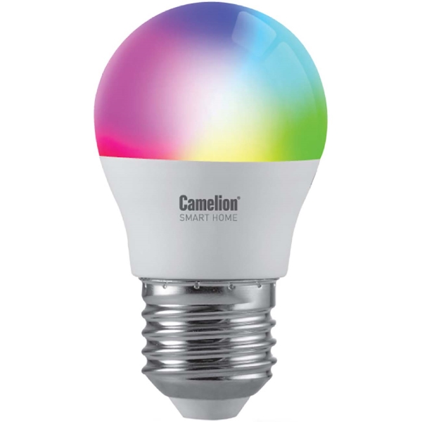 Умная лампочка Camelion LSH7/G45/RGBСW/Е27/WIFI