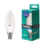 Изображение товара Лампа Camelion LED7-C35/865/E14 (10 штук)