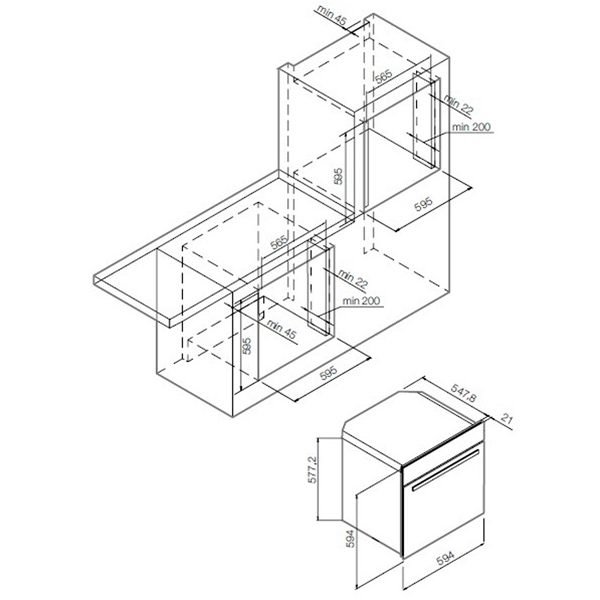 Изображение товара Электрический духовой шкаф Graude BK 60.2 EL