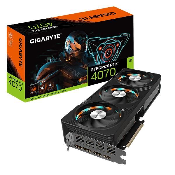 Изображение товара Видеокарта GIGABYTE GeForce RTX 4070 GAMING OC 12GB