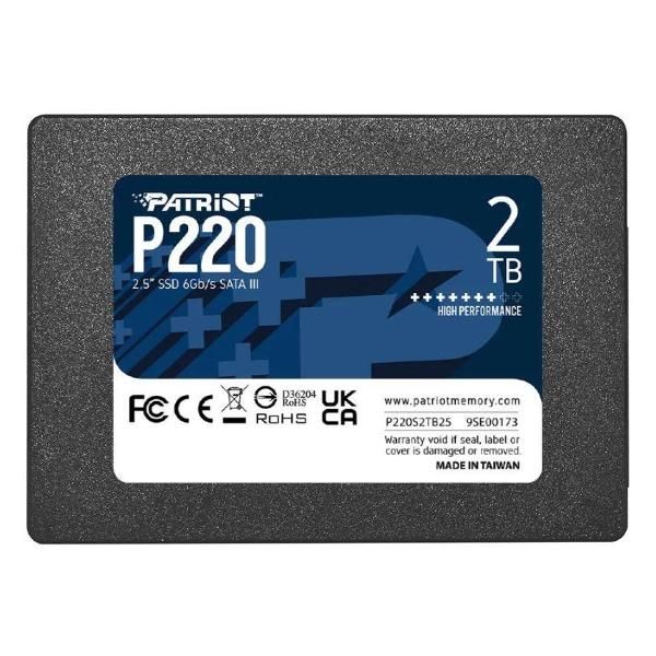 Изображение товара SSD накопитель Patriot Memory 2TB P220S2TB25