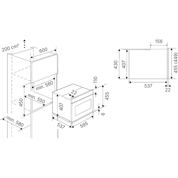 Изображение товара Компактный духовой шкаф Kuppersbusch CBP 6332.0 S2