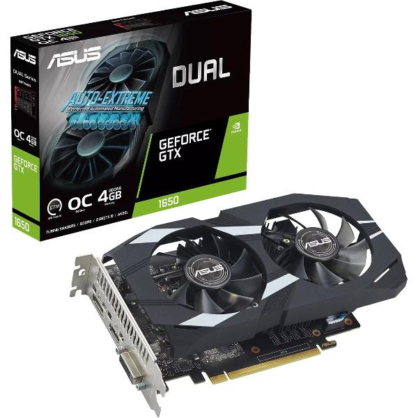 Видеокарта ASUS GeForce GTX 1650 Dual EVO OC Edition (DUAL-GTX165
