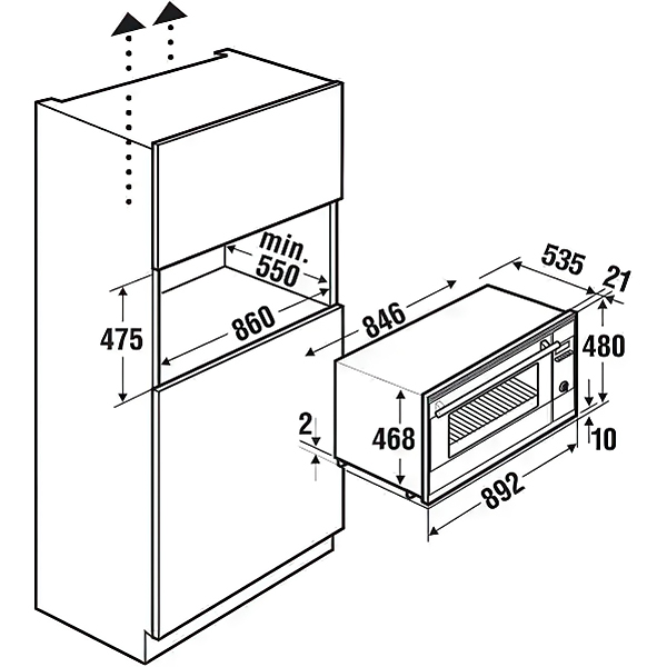 Изображение товара Электрический духовой шкаф Kuppersbusch B 9330.0 S5 Black Velvet