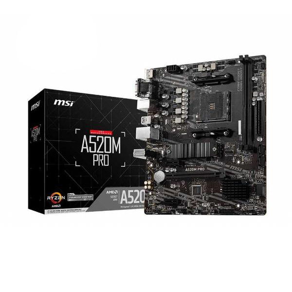 Изображение товара Материнская плата MSI A520M PRO
