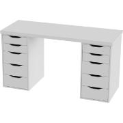 Изображение товара Стол письменный Гуд Лакк Ингар 2/55 140x75x55 белый