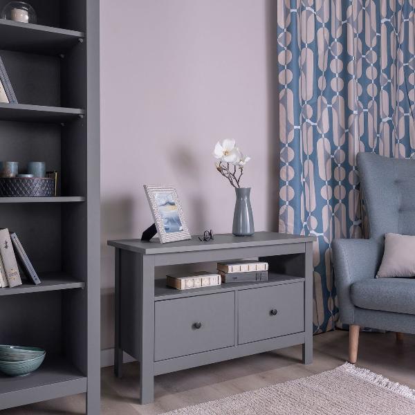 Изображение товара Тумба под телевизор Гуд Лакк САГА 2 ящика, серый