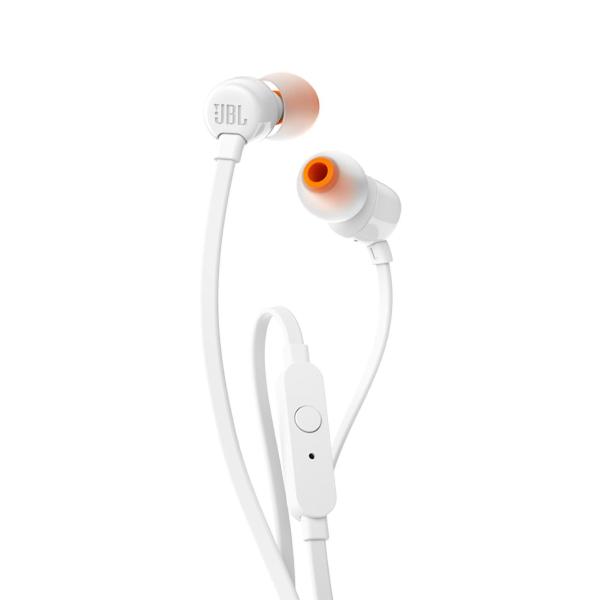 Изображение товара Наушники внутриканальные JBL T110 White (JBLT110WHT)