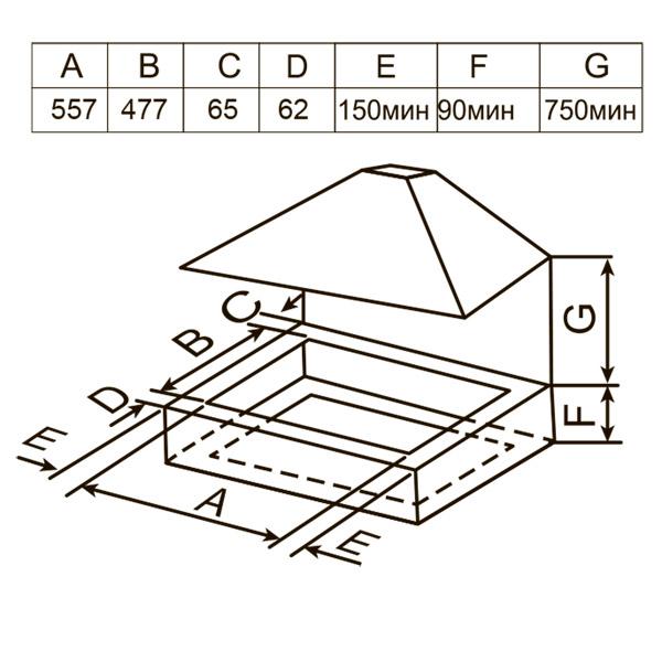 Изображение товара Встраиваемая газовая панель независимая Haier HHX-G64CNB
