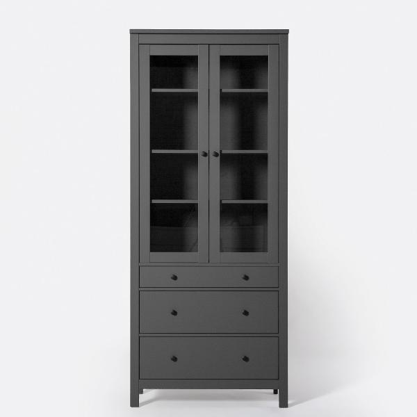 Изображение товара Шкаф Гуд Лакк 2.08.07.130.4 САГА 90 серый