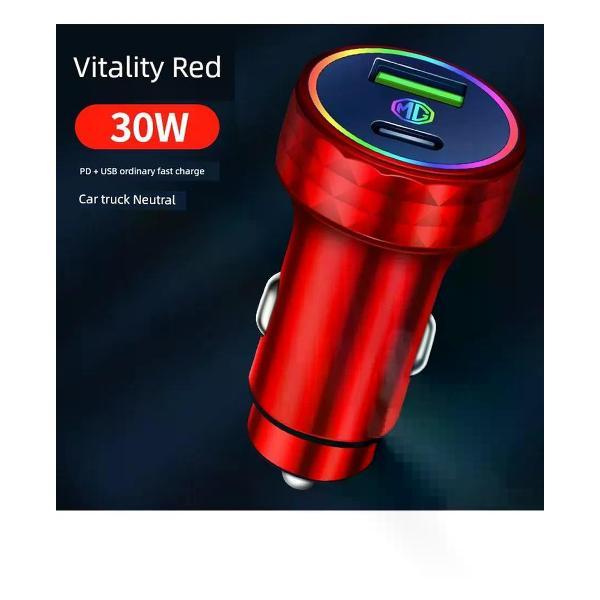 Изображение товара Автомобильное зарядное устройство UNIMALL MG Car Charger для смартфонов