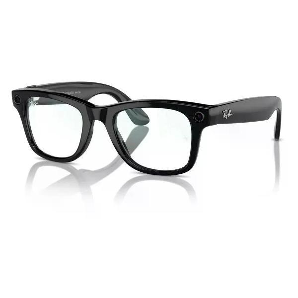 Изображение товара Смарт очки Ray Ban Wayfarer RW4008 (Shiny Black/ Clear)