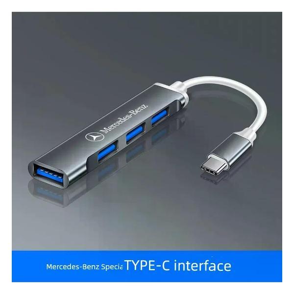 Изображение товара Автомобильное ЗУ UNIMALL для Mercedes-Benz с USB Type-C Изображение товара Автомобильное ЗУ UNIMALL для Mercedes-Benz с USB Type-C